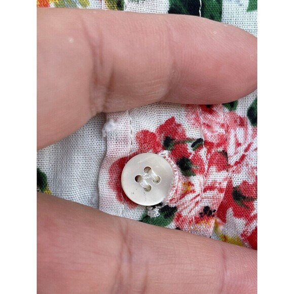 Sézane Pierro Shirt Bouquet De Rose size 34/4 - Picture 6 of 12